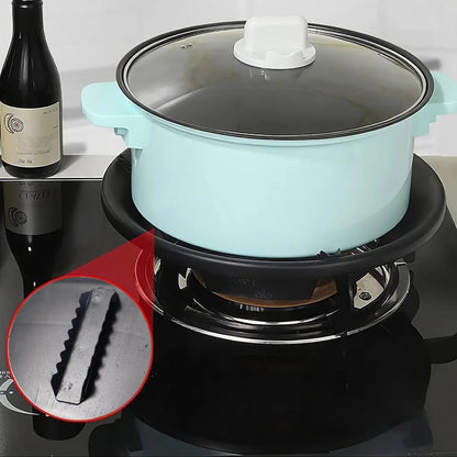 Gas Stove Flame Protector Ring (25 X 25 Cm 1 Pc) - Zidbik