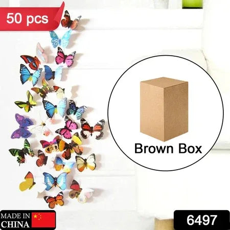 6497 Butterfly 3d Night Lamp Comes With 3d Illusion Design Suitable For Drawing Room Lobby. (Pack Of 50) - Zidbik