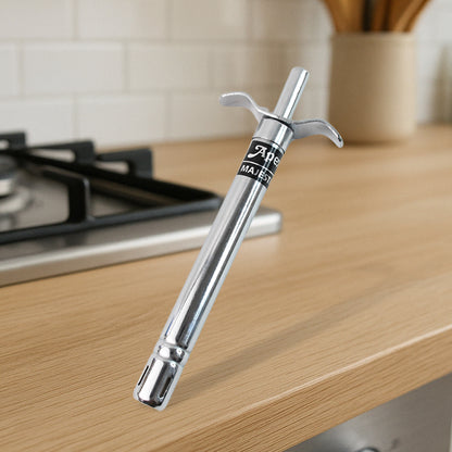 Apex Majestic Stainless Steel Gas Lighter - Zidbik