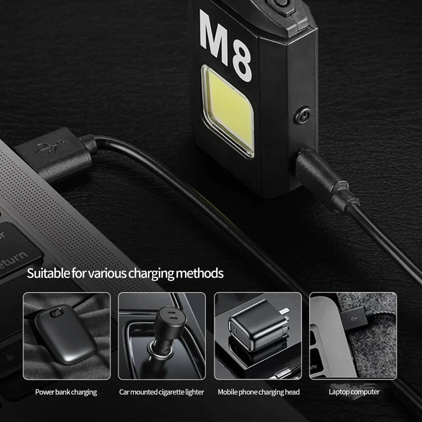 Multifunctional Portable Mini High Brightness Lighting Torch Lighter (1 Pc) - Zidbik