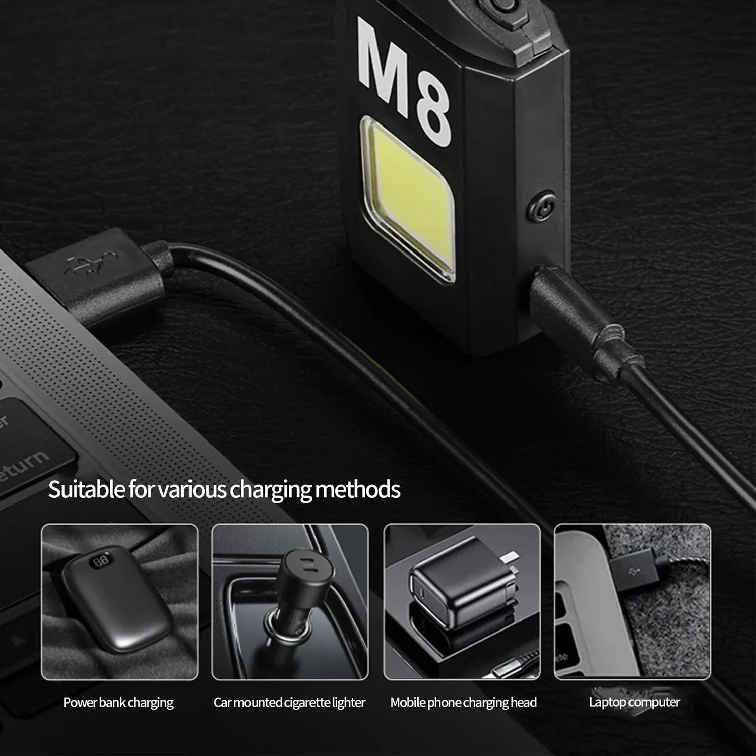 Multifunctional Portable Mini High Brightness Lighting Torch Lighter (1 Pc) - Zidbik