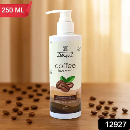 Zequz Coffee Face Wash - (1 Pc 250 Ml) - Zidbik