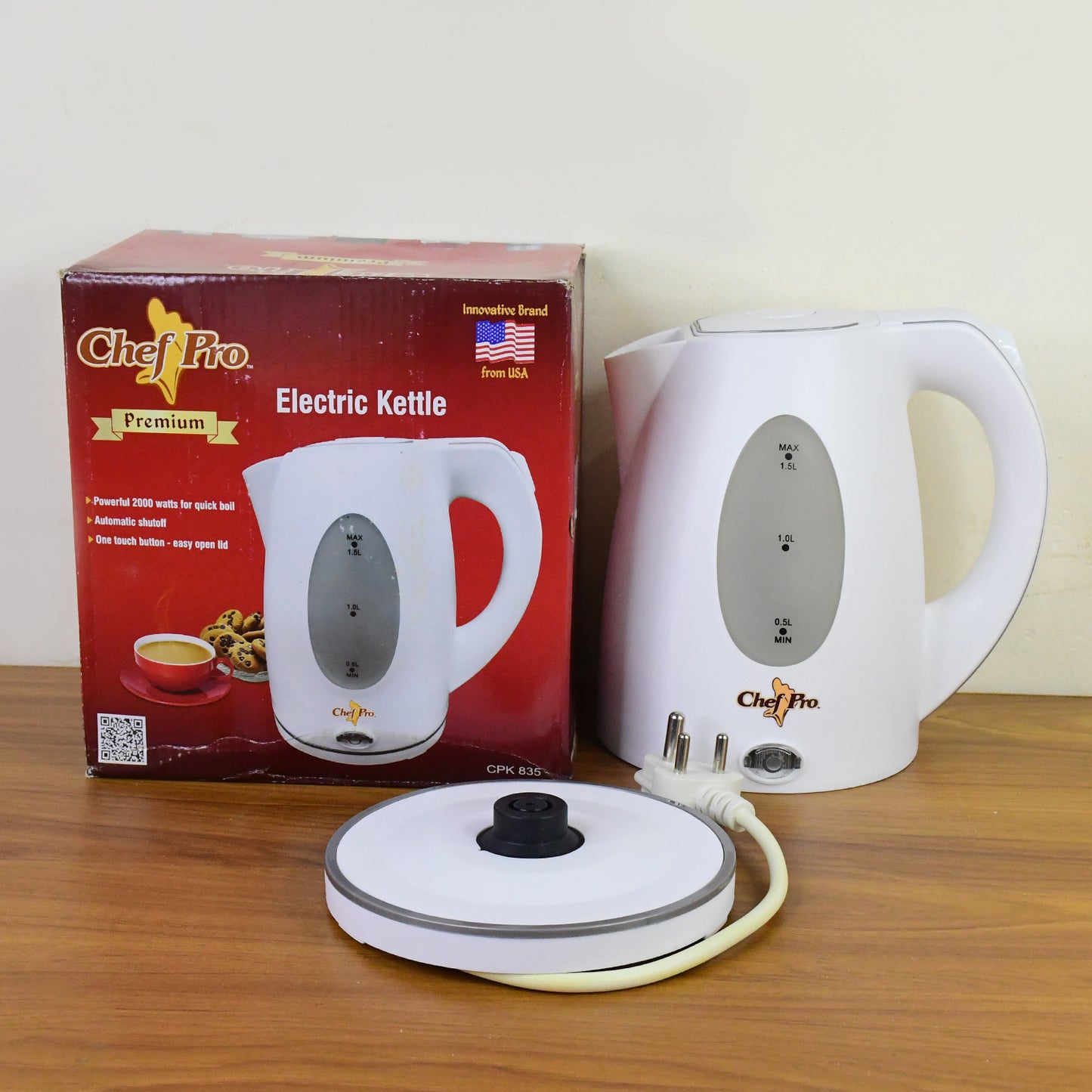 Orbit Electric Kettle (1.5l  1 Pc) - Zidbik