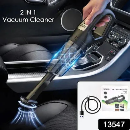 Wireless Handheld Car Vacuum Cleaner 2 In1 Dust Buster (1 Set) - Zidbik
