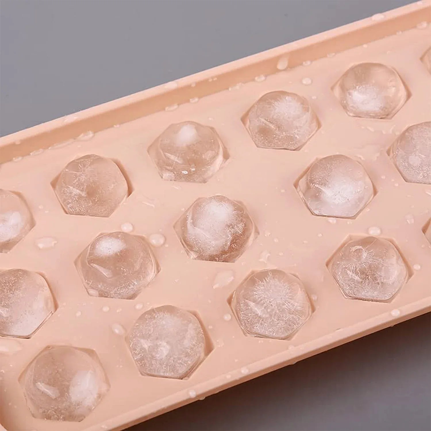 Durable Plastic Ice Cube Tray (1 Pc) - Zidbik