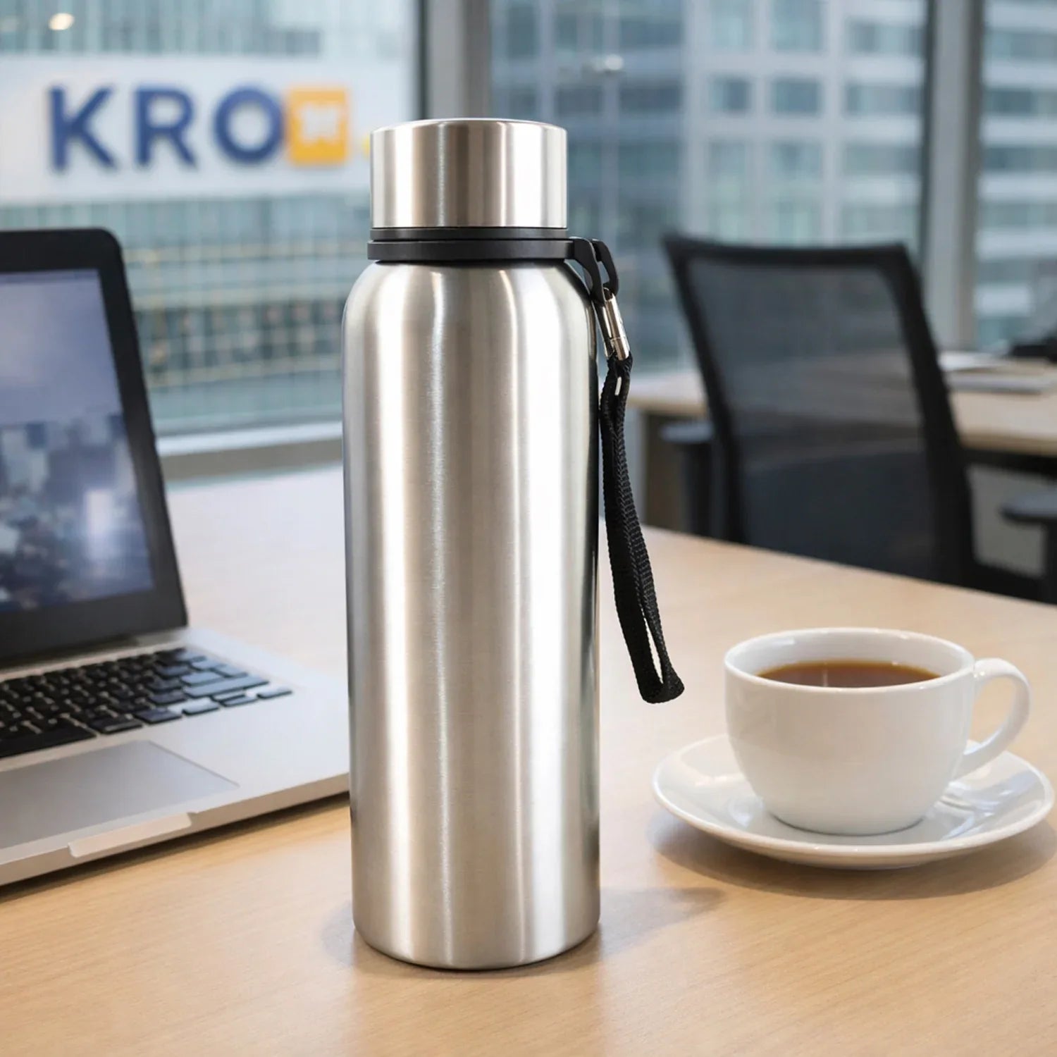 Stainless Steel Vacuum-insulated Drink Water Bottle (750 Ml) - Zidbik