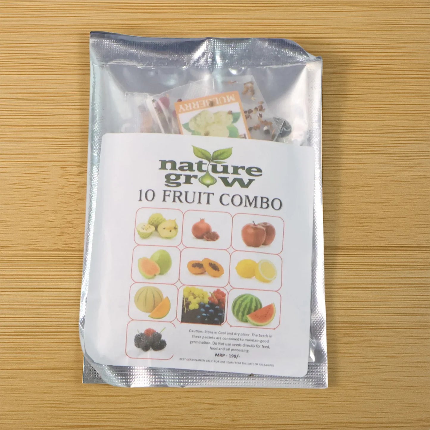 Fruit Seeds Combo Pack - (10 Pc Set) - Zidbik