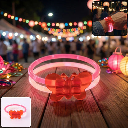 Glowing Butterfly Bracelet (1 Pc) - Zidbik
