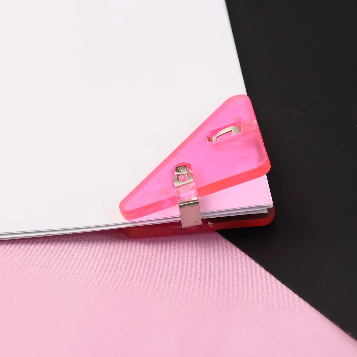 Triangle Paper Clips Small Corner Clips For Paper Document Clip (1 Pc) - Zidbik
