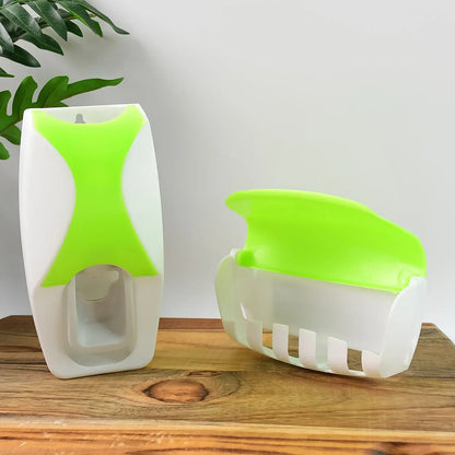 200 Toothpaste Dispenser Tooth Brush With Toothbrush - Zidbik