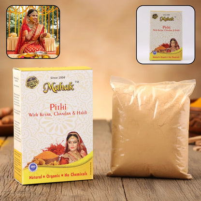 Traditional Face And Body Mahak Pithi 100 Gm - Zidbik