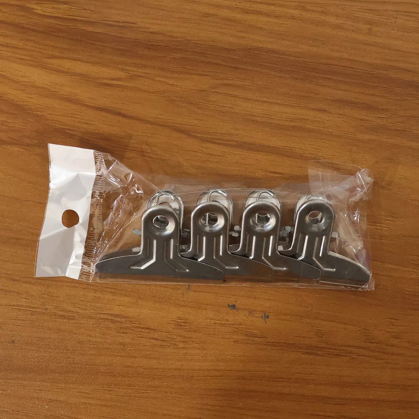 Heavy Duty Metal Paper Clamp Clips (4 Pc) - Zidbik