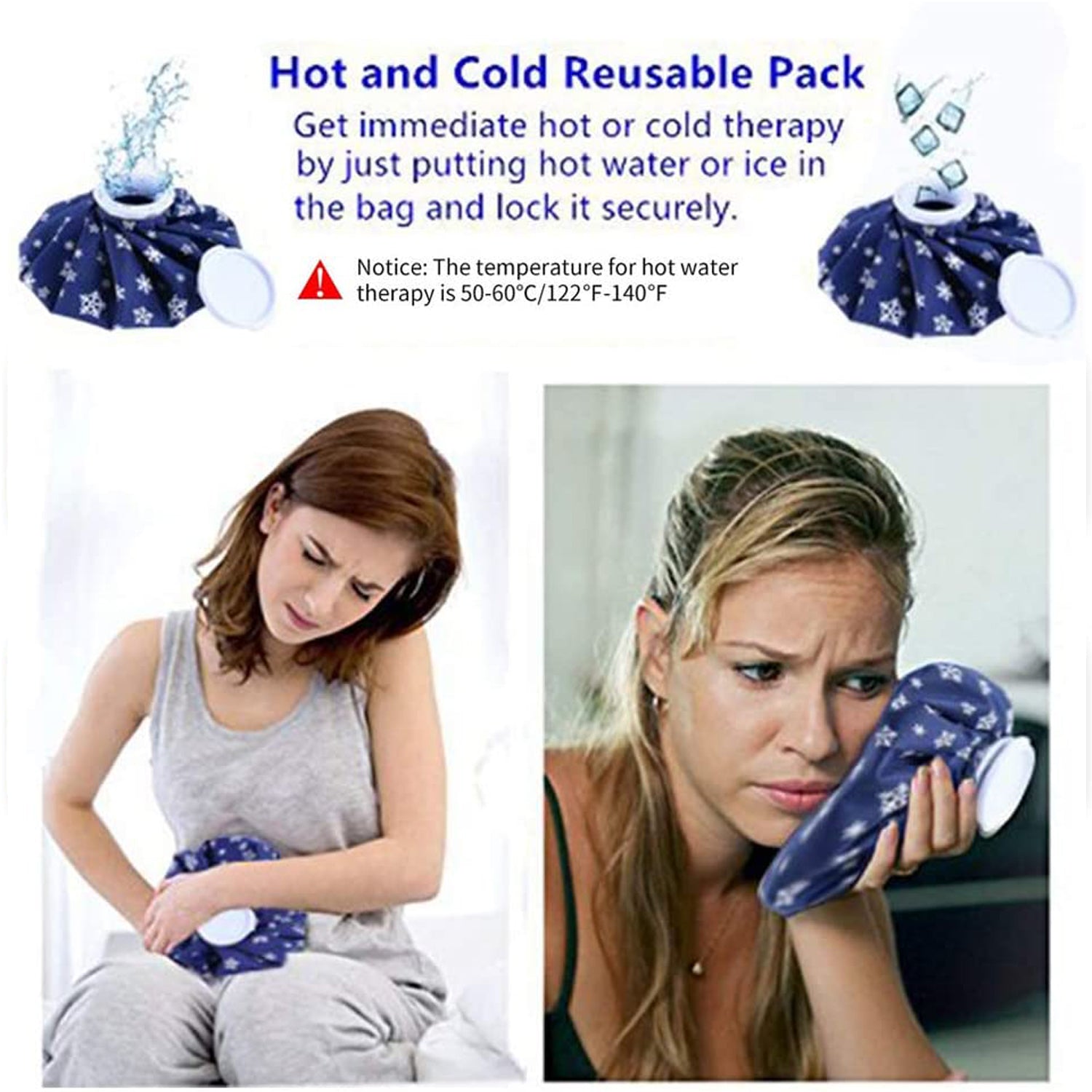 6165 Pain Reliever Ice Bag Used To Overcome Joints Pain In Body. - Zidbik