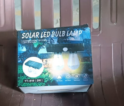 Solar Double Led Bulb Lamp Yt-819- 2w (1 Pc) - Zidbik
