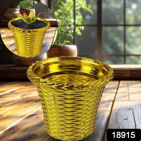 Plastic Flower Valencia (Pot) Home And Outdoor (1 Pc) - Zidbik