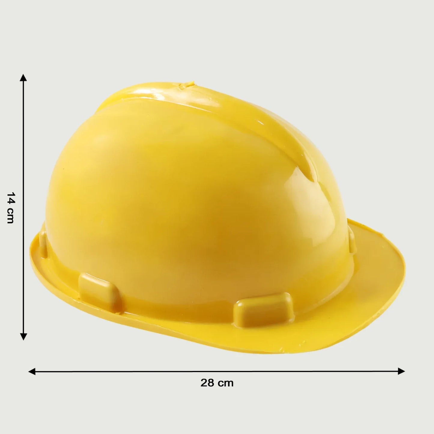 B-grade Yellow Safety Helmet Industrial Protective Hard Hat (1 Pc) - Zidbik