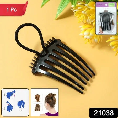 Volumizing Hair Bun Comb Clip (1 Pc) - Zidbik