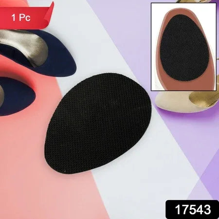 Non-slip Shoe Pads Rubber Shoe Sole Protector Pads Self-adhesive Shoe Grips Pads Stickers Non Skid For Ladies Shoes High Heels Boots (1pc) - Zidbik