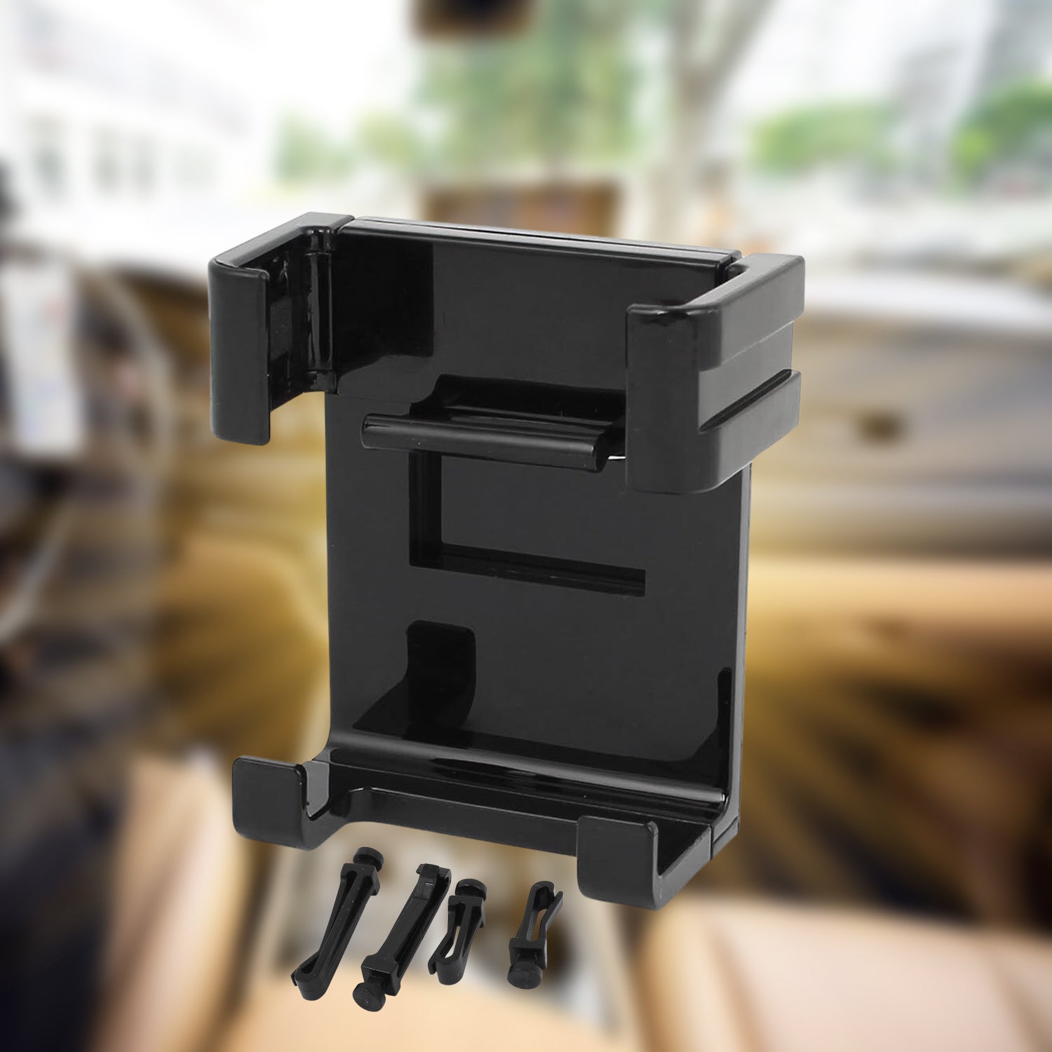 12857smartphone Car Phone Holder Car Air Conditioning Vent Phone Holder Holder Stand For Mobile Phone Cellphone Gps Dashboard Bracket For Car (1 Pc) - Zidbik