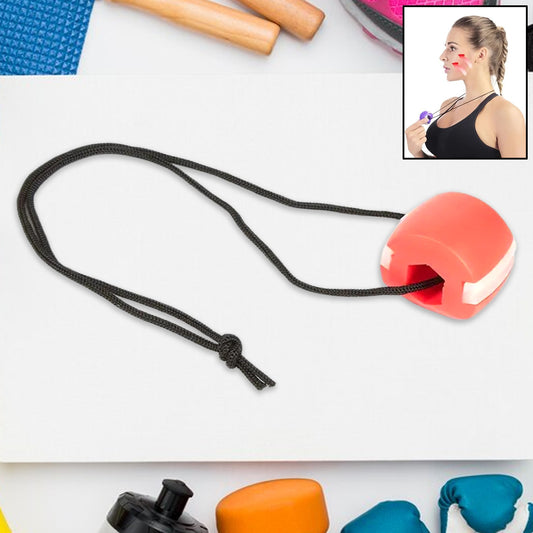 Pink Jawline Exerciser Tool For Men  Women - Zidbik