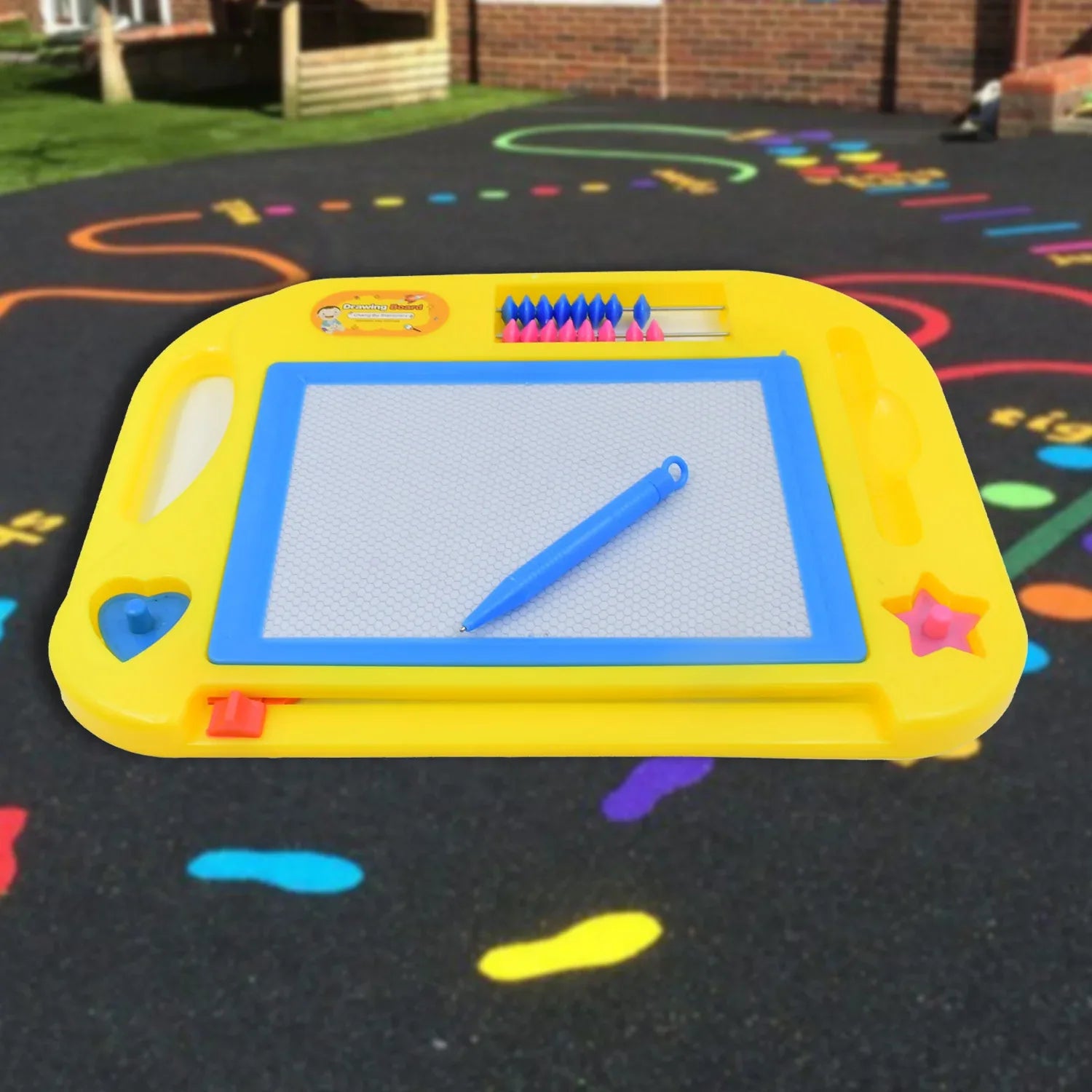 Magic Sketch Slate Board For Kids (1 Pc 31 22 Cm) - Zidbik