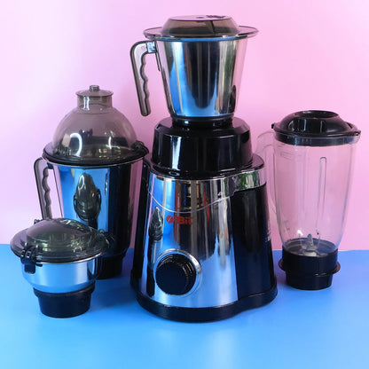 Orbit Heavy Duty 1 Hp (746) Watts Mixer Grinder With 4 Multipurpose Jars - Zidbik