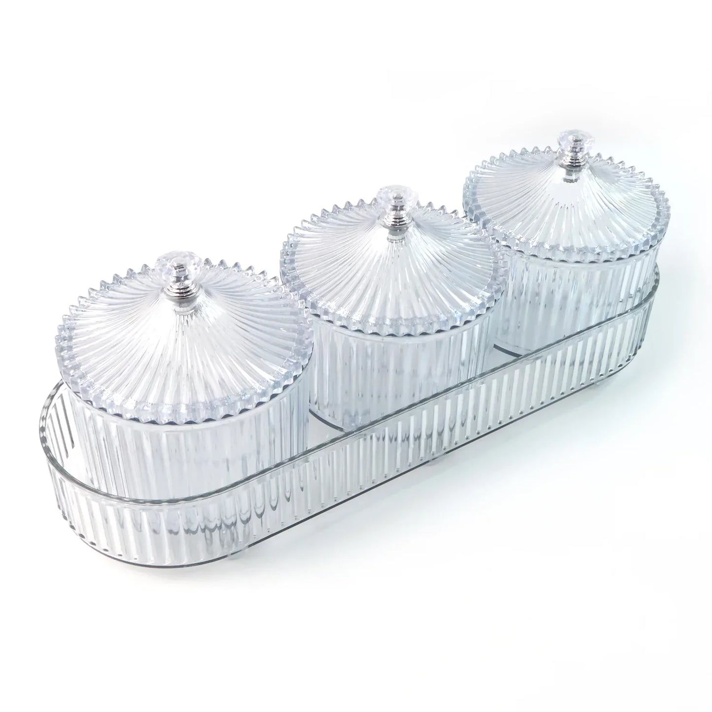 Dry Fruit Snack Storage - (3 Pc Set) - Zidbik