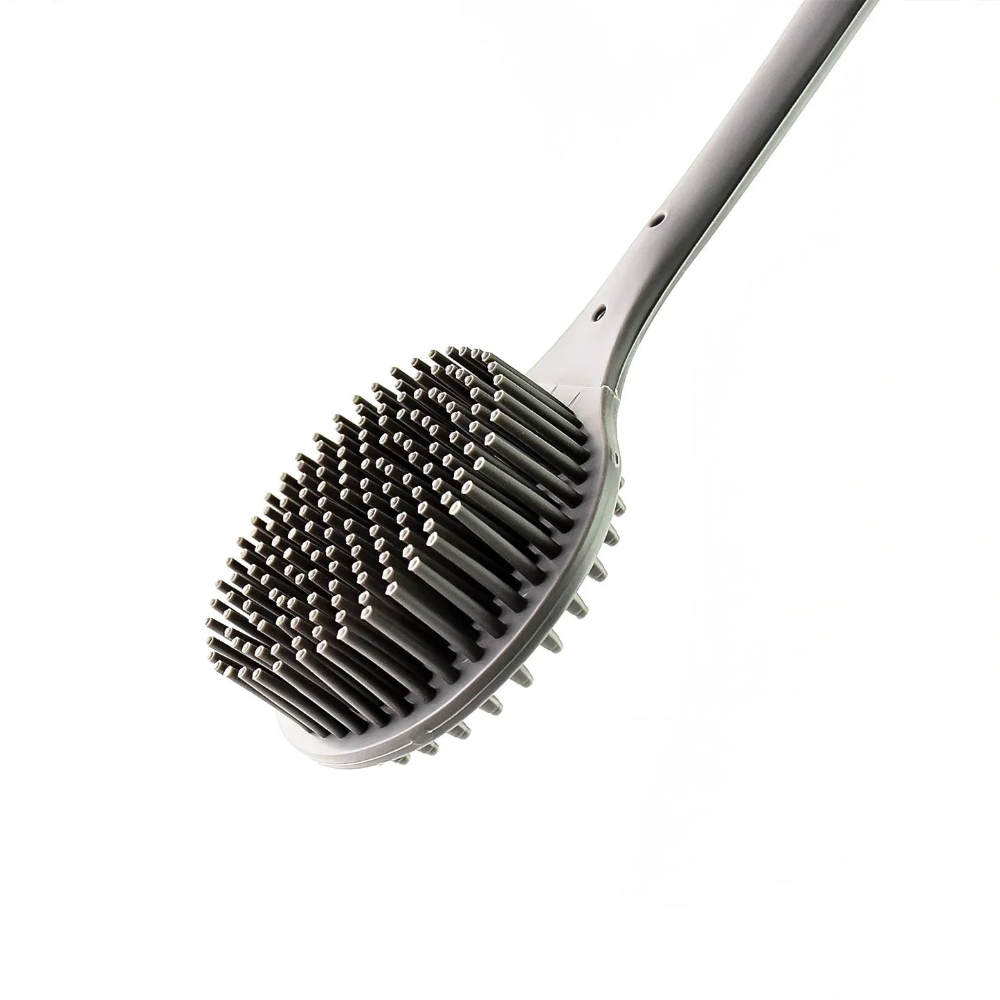 Silicone Back Scrubber Brush With Long Handle (1 Pc) - Zidbik