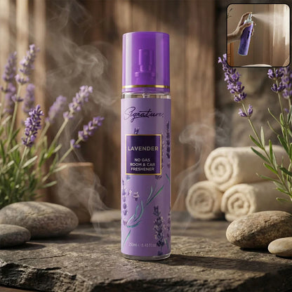 Lavender No Gas Room Car Freshener Spray (250ml 1 Pc) - Zidbik