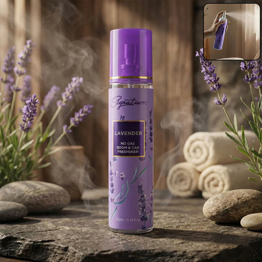 Lavender No Gas Room Car Freshener Spray (250ml 1 Pc) - Zidbik