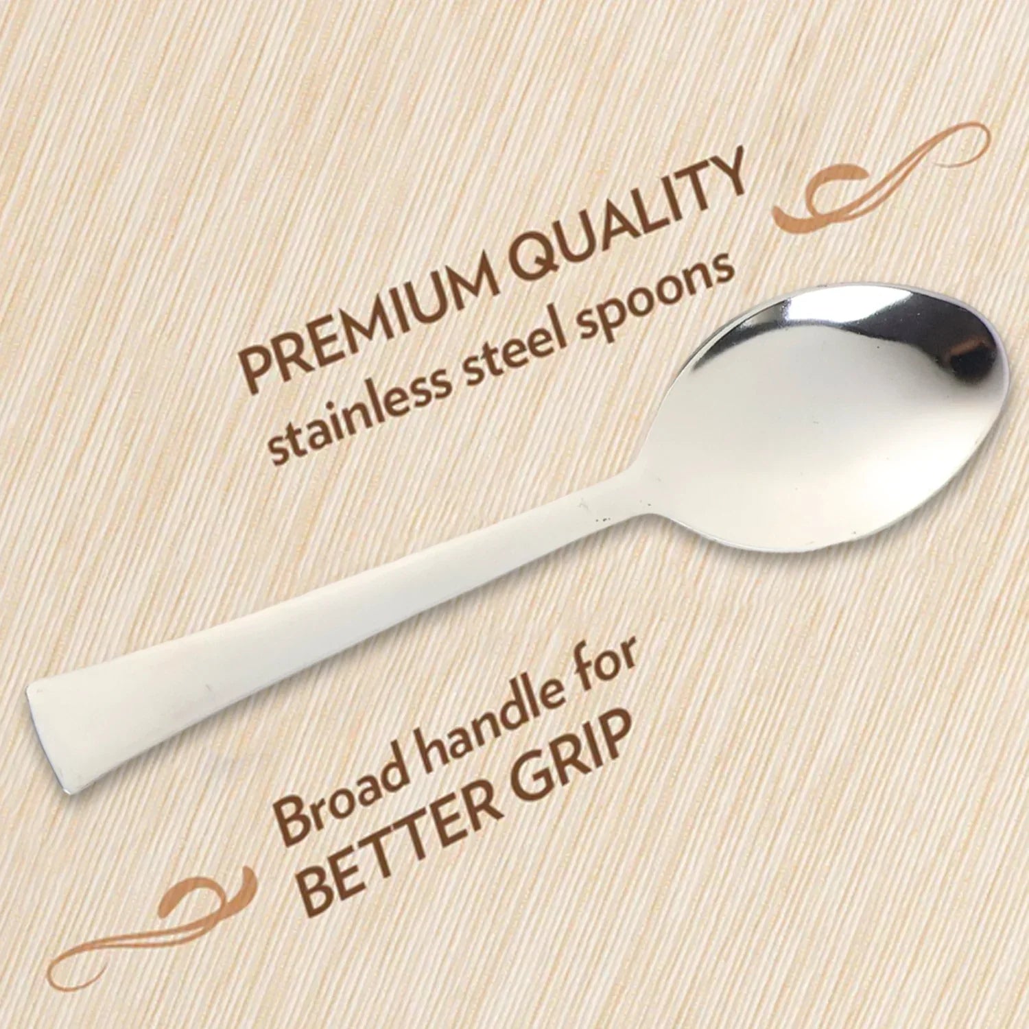 Everyday Dining Spoons - (3 Pc Set) - Zidbik