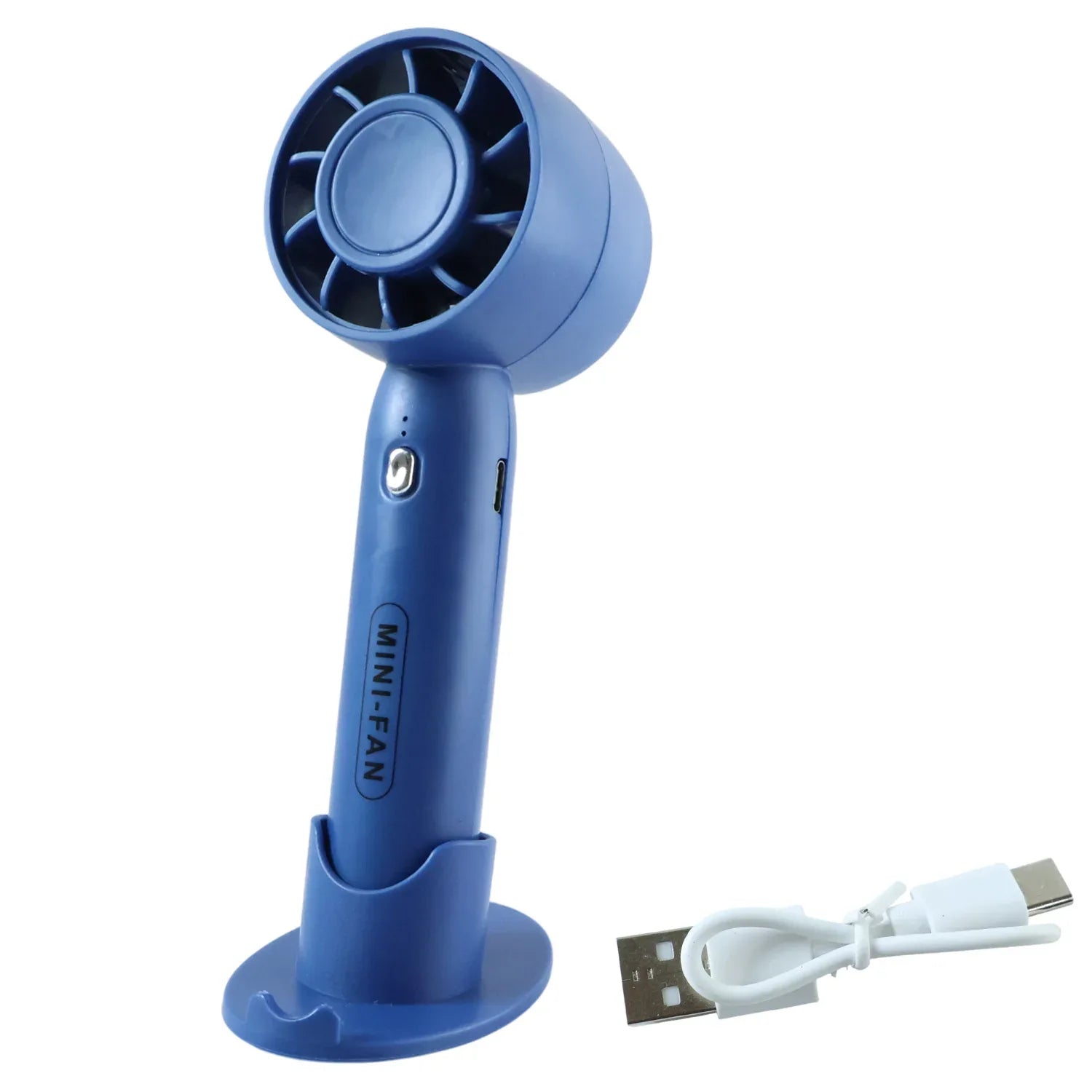 Rechargeable Mini Handheld Fan (1 Pc) - Zidbik