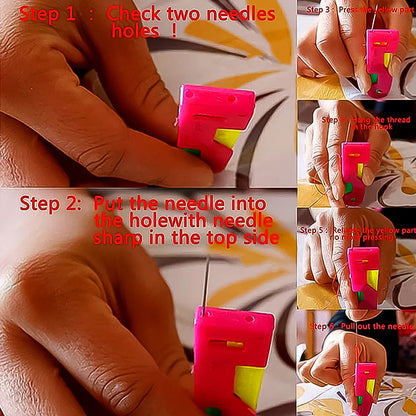Automatic Needle Threading Device (Multicolour) - Zidbik