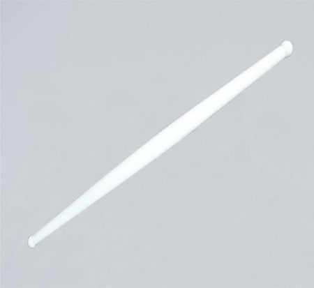2136 White Plastic Rolling Belan For Chapati Making - Zidbik