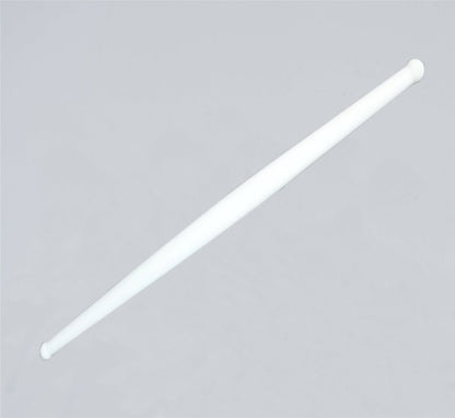 2136 White Plastic Rolling Belan For Chapati Making - Zidbik