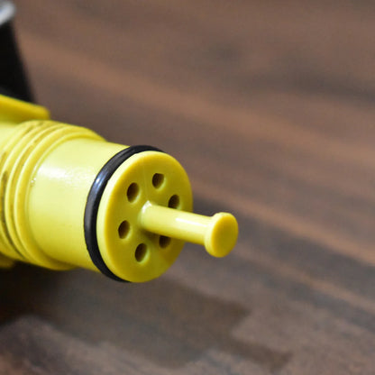 1608 Durable Gold Plated Metal Trigger Hose Nozzle Water Lever Spray - Zidbik
