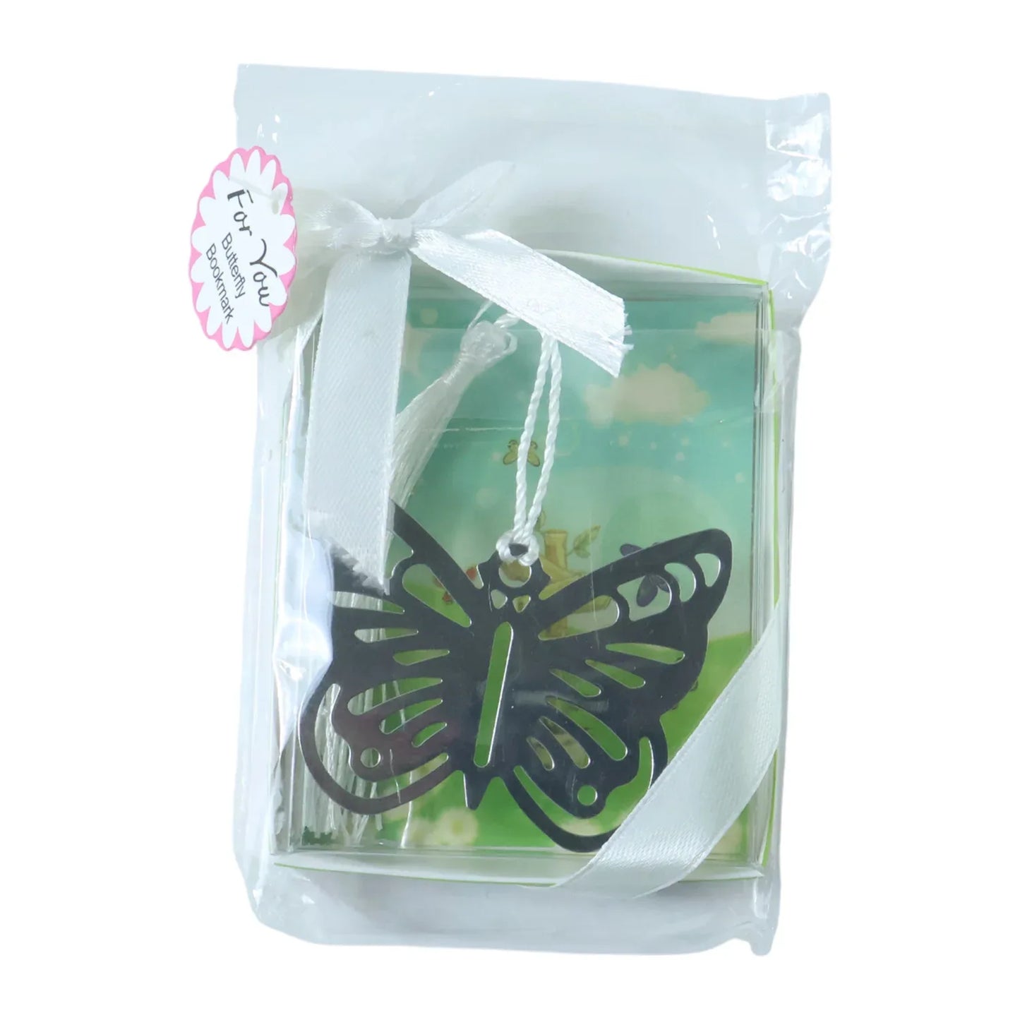 Elegant Butterfly Design Metal Bookmark (1 Pc) - Zidbik