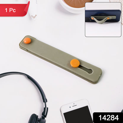 Olive Green Phone Loop Finger Holder Phone Grip Straps Silicone Phone Finger Strap (1 Pc) - Zidbik