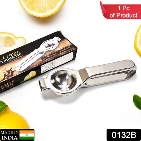 0132b Stainless Steel Lemon Squeezer - Zidbik