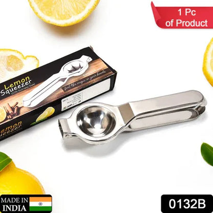0132b Stainless Steel Lemon Squeezer - Zidbik