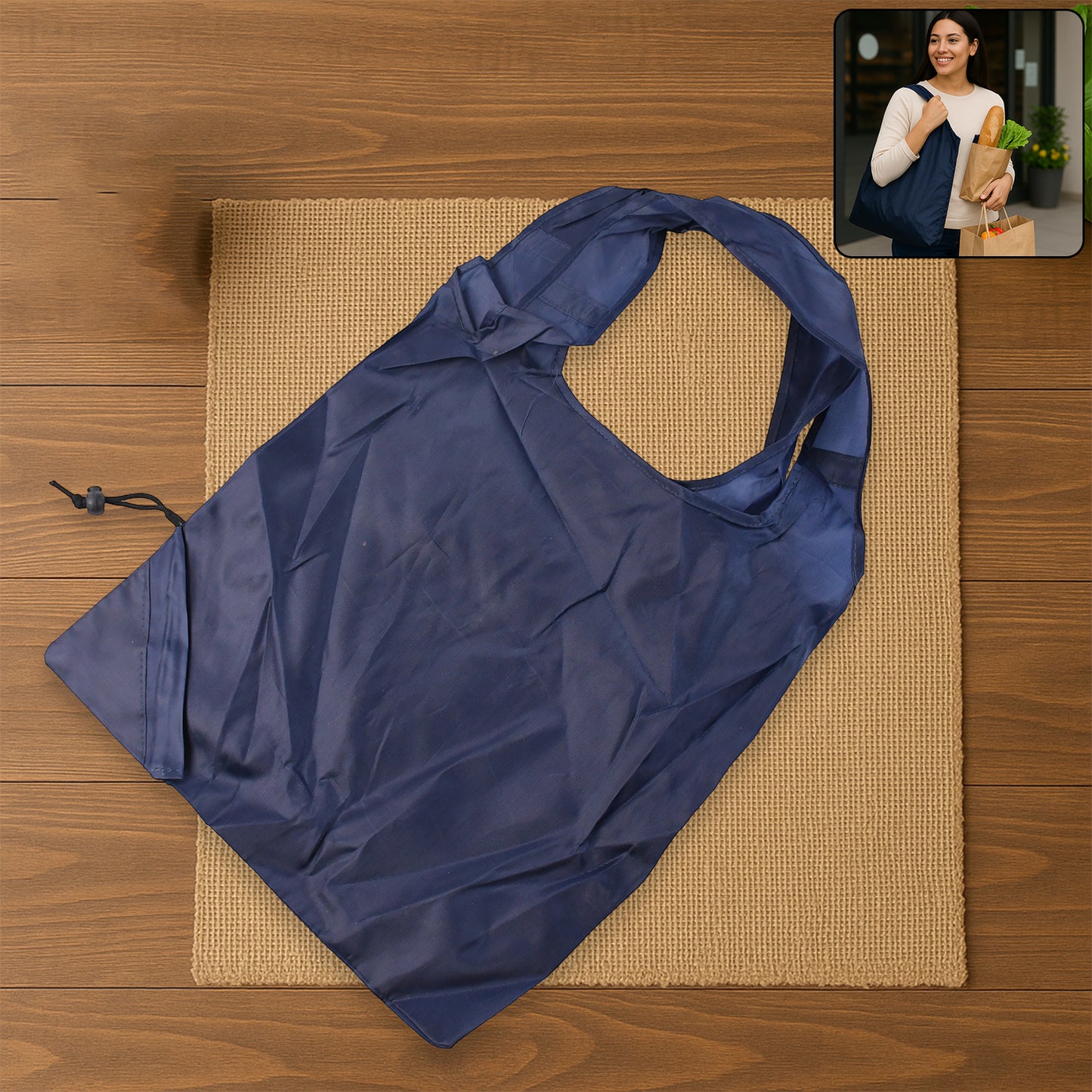 7737 Reusable Grocery Bags - Reusable Bags With Handles - Washable Reusable Shopping Bags Foldable - Zidbik