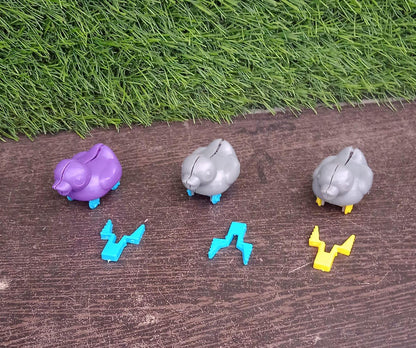Small Push Back Duck Toy Ejectable Spring Tail Duck Small Diy Duck Toy - Zidbik