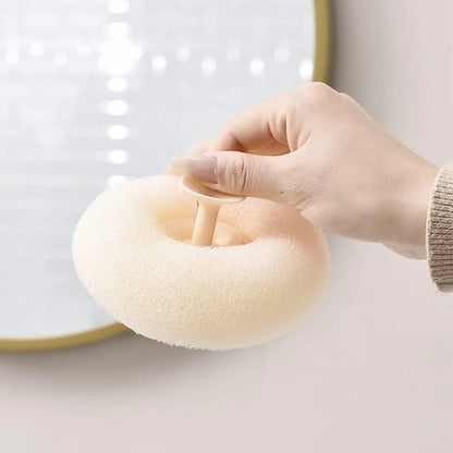12626 Super Soft Bath Sponge Flower Suction Cup Bath Sponges For Shower Women Men Foam Loofah Sponge Exfoliating Bath Sponge Body Washer Reusable Loofah Massage Bath (1 Pc) - Zidbik