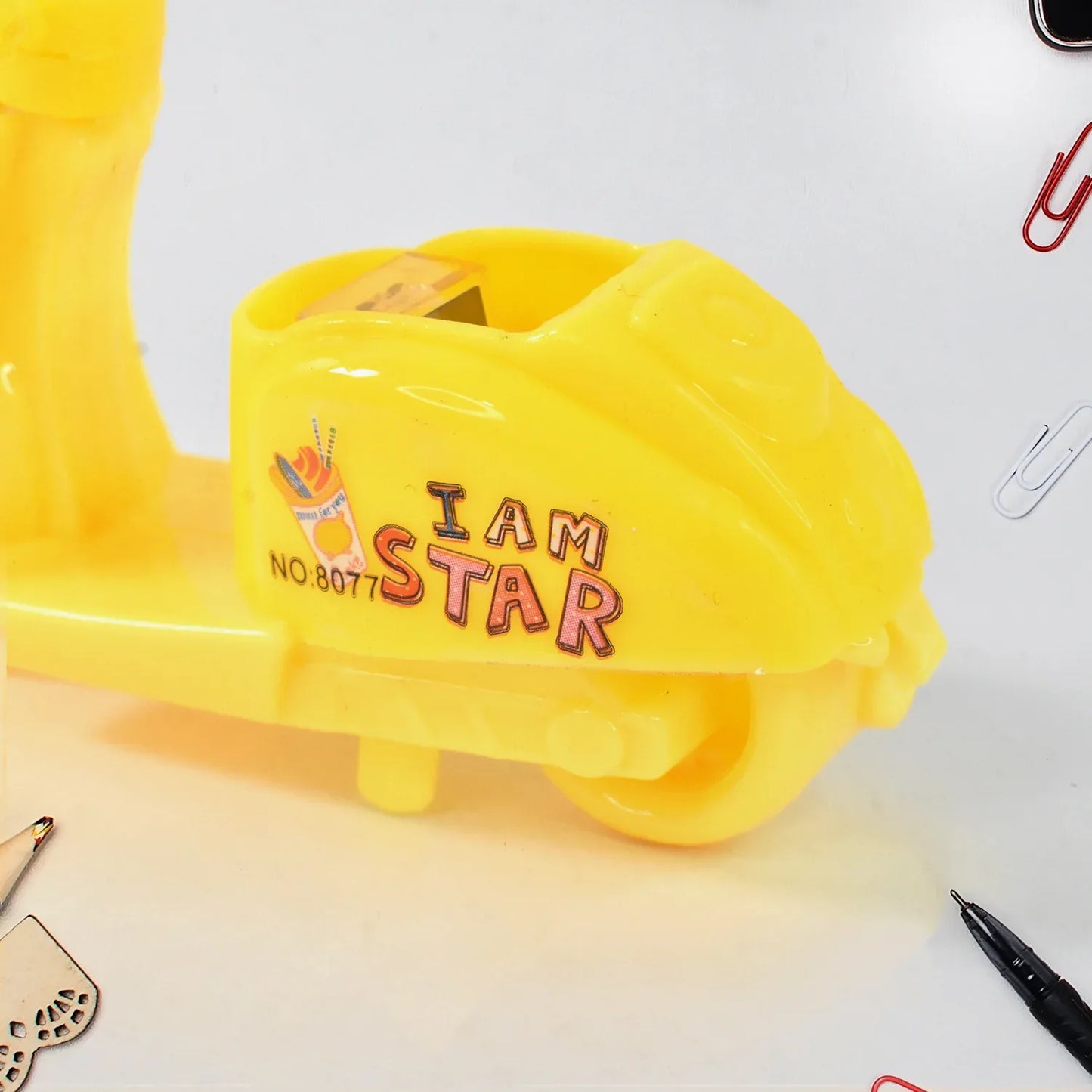 Bike Shaped Pencil Sharpener Unique And Fun Stationery Accessory For Creative Workspaces - Zidbik