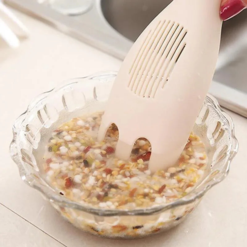 2309 Rice Sieve Washer Practical Rice Strainer Spoon - Zidbik