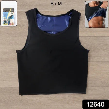 Mens Slim Fit Sweat Shaper Tank Top (Sm 1 Pc) - Zidbik
