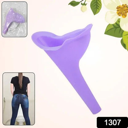 1307 Stand And Pee Reusable Portable Urinal Funnel For Women - Zidbik