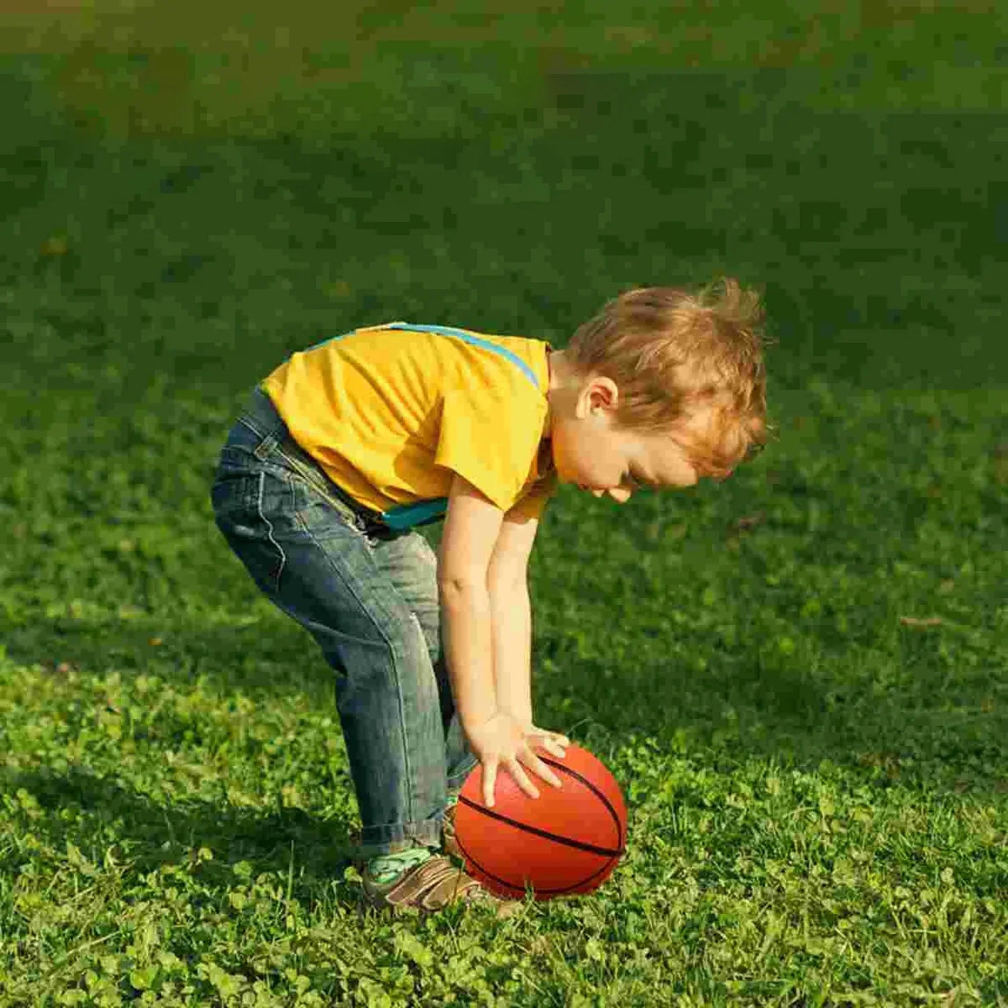 Football Rebound Ball With String (1 Set) - Zidbik