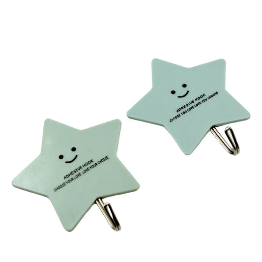 4008 Multipurpose Strong Hook Self-adhesive Hooks For Wall Heavy Plastic Hook Sticky Hook Household For Home Decorative Hooks Bathroom All Type Wall Use Hook Suitable For Bathroom Kitchen Office - Zidbik