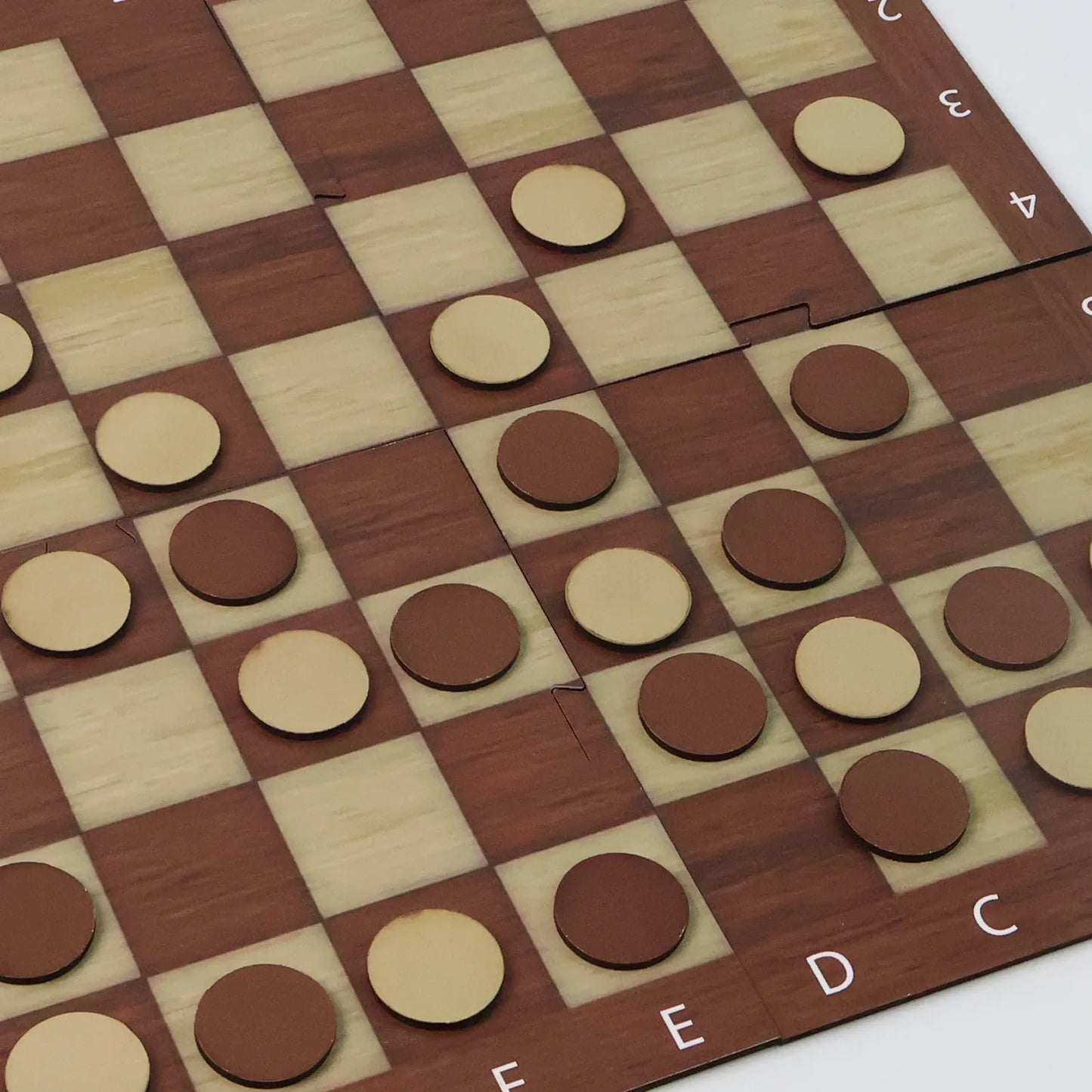 Chess Checkers 2-in-1 Travel Game - (1 Set) - Zidbik